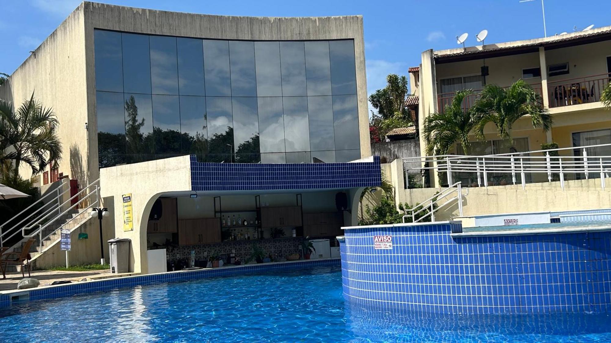 Praia de PipaFlat Tematico Solar Aguaアパートメント エクステリア 写真