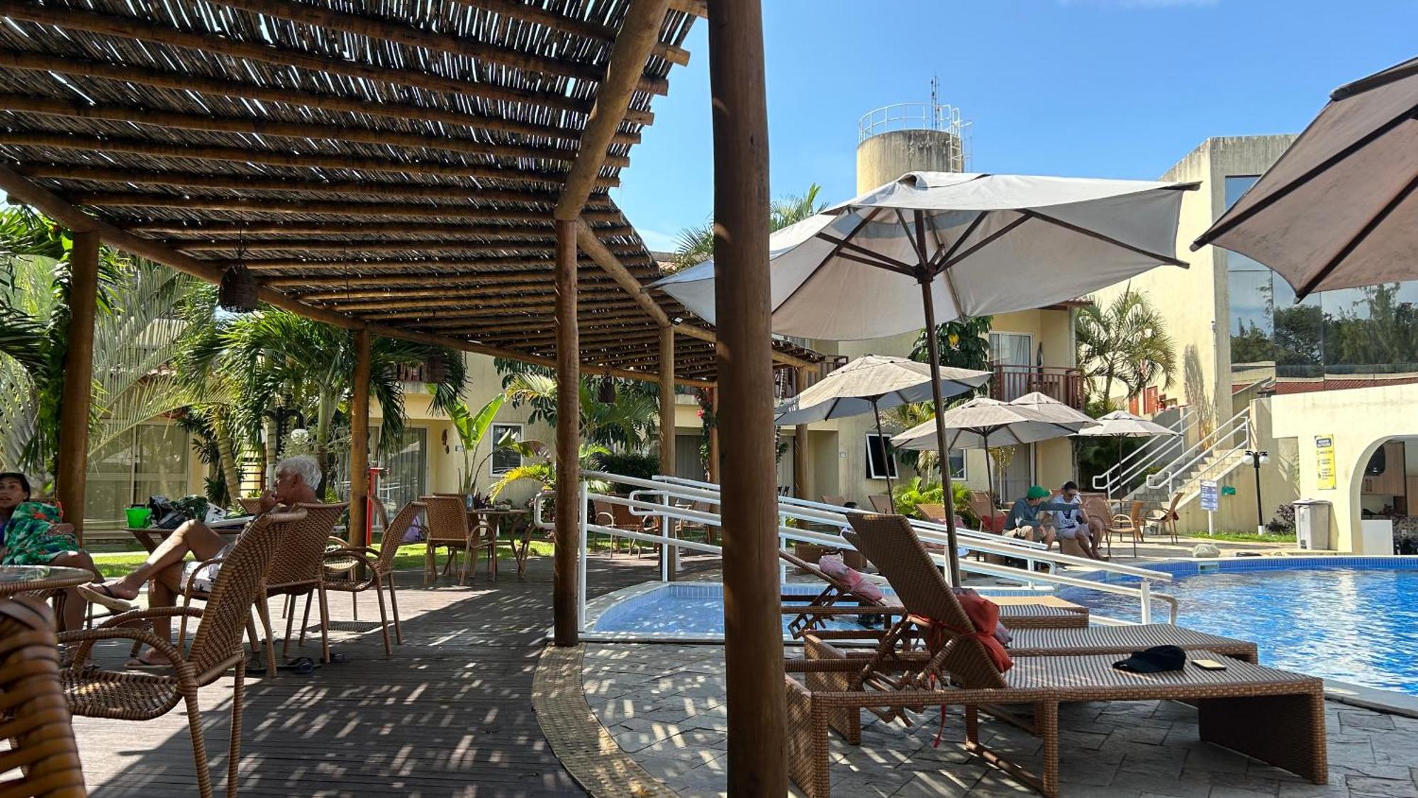 Praia de PipaFlat Tematico Solar Aguaアパートメント エクステリア 写真